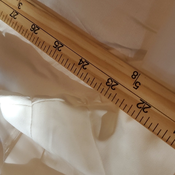 TIMESON XXL WHITE BLOUSE NWOT - Picture 7 of 7